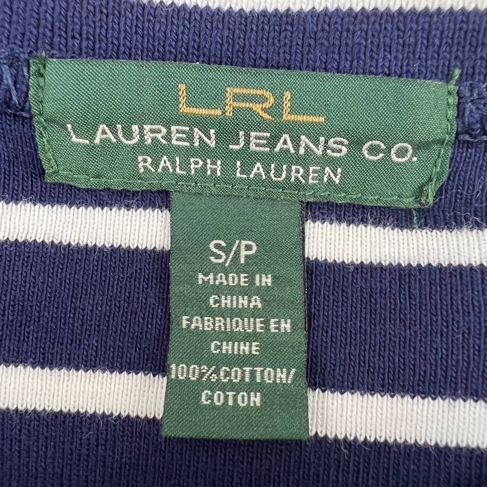 NWT LRL Lauren Jeans Co Women's Dress Striped - Picture 13 of 13